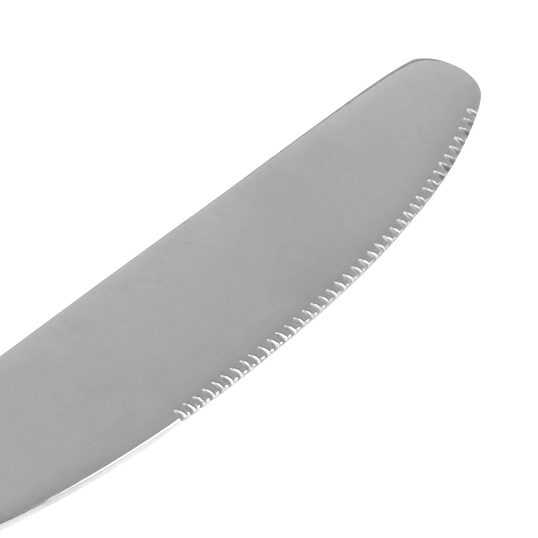 TOQUE Cutlery Set Stainless Steel 30PCS Silver-1910113167669858307