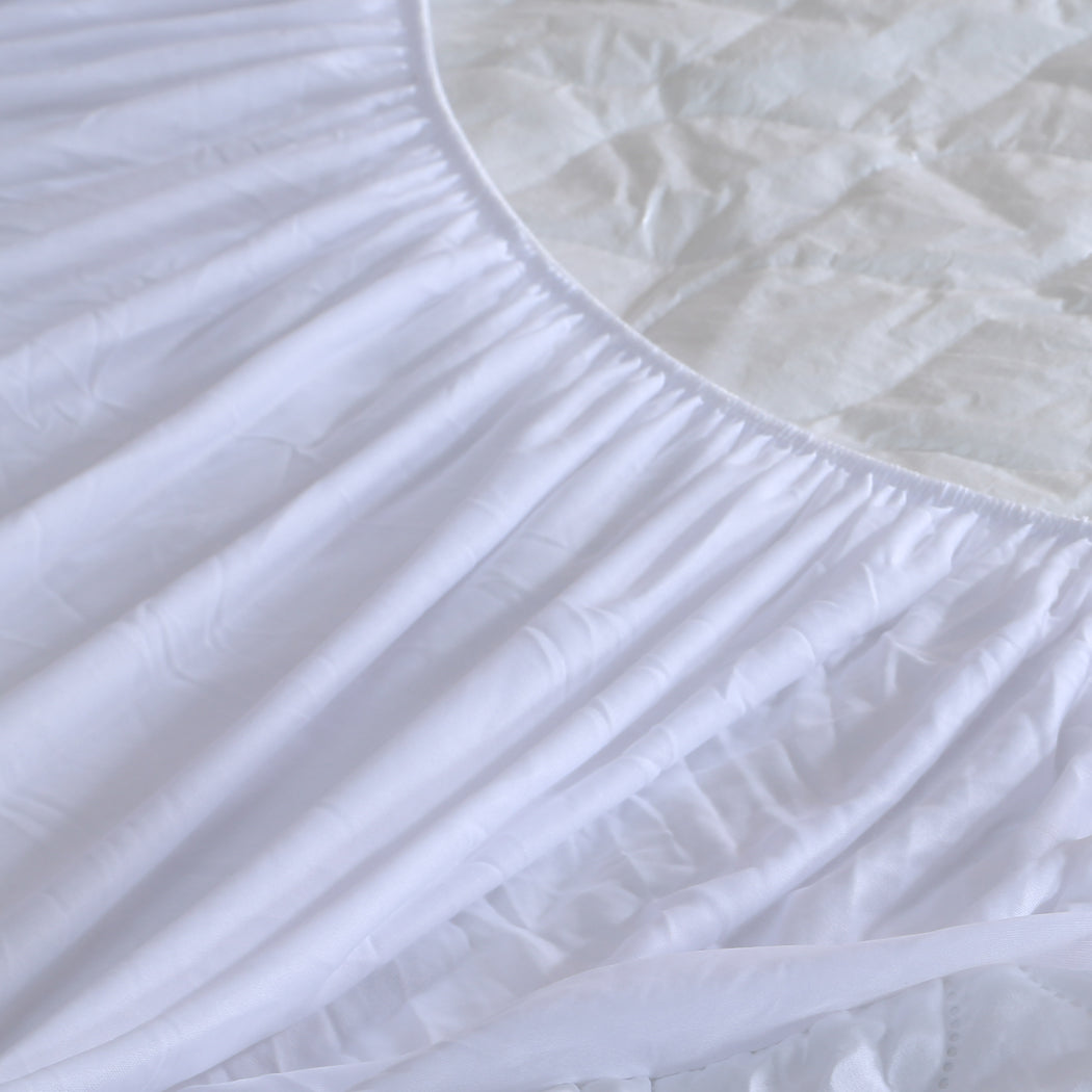 DreamZ Fitted Waterproof Bed Mattress Protector Super King-1910113038640484355