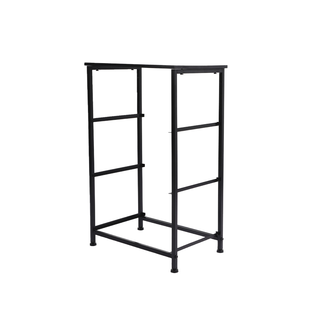 Levede Storage Cabinet Tower Chest Dark Grey-1954802983623593987