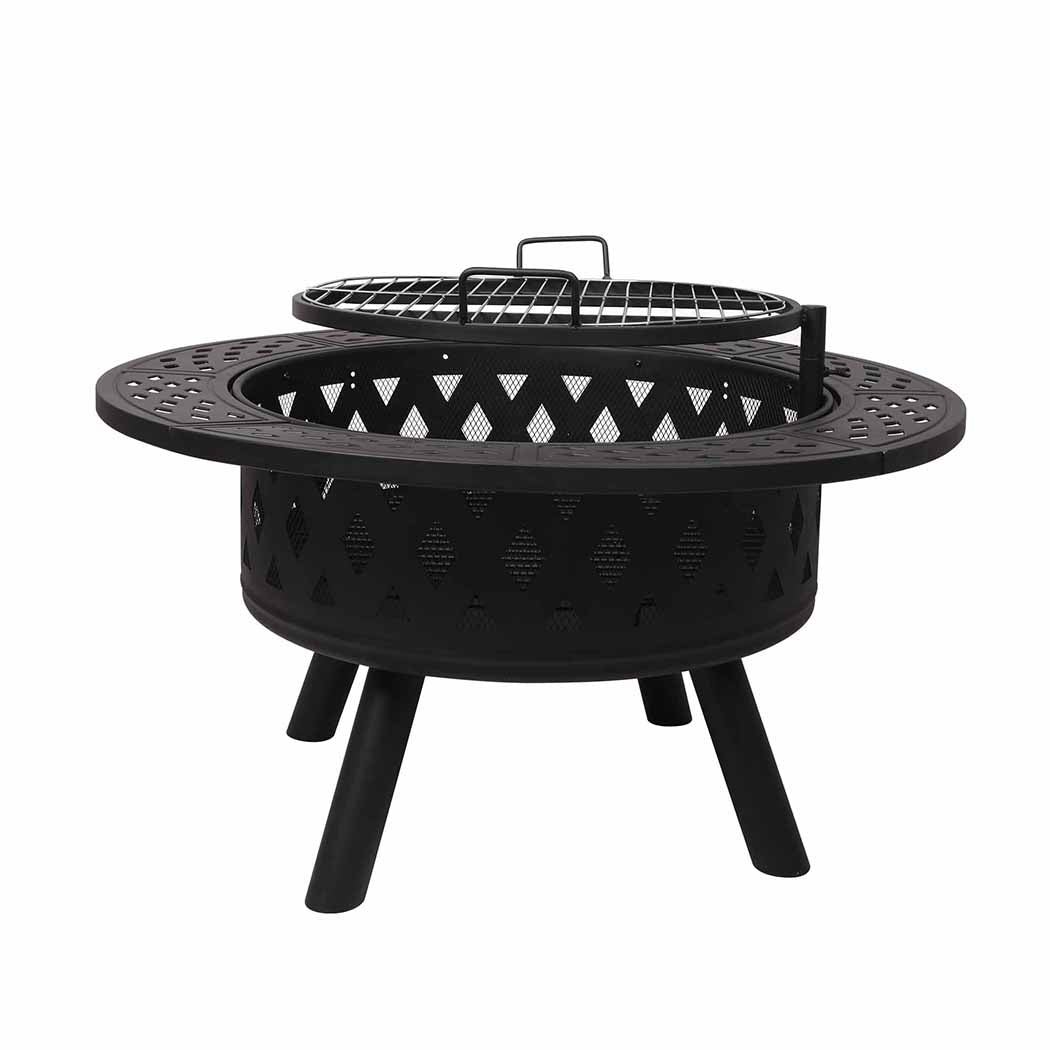 Moyasu Fire Pit BBQ Grill Outdoor Fireplace-1919892875278159875