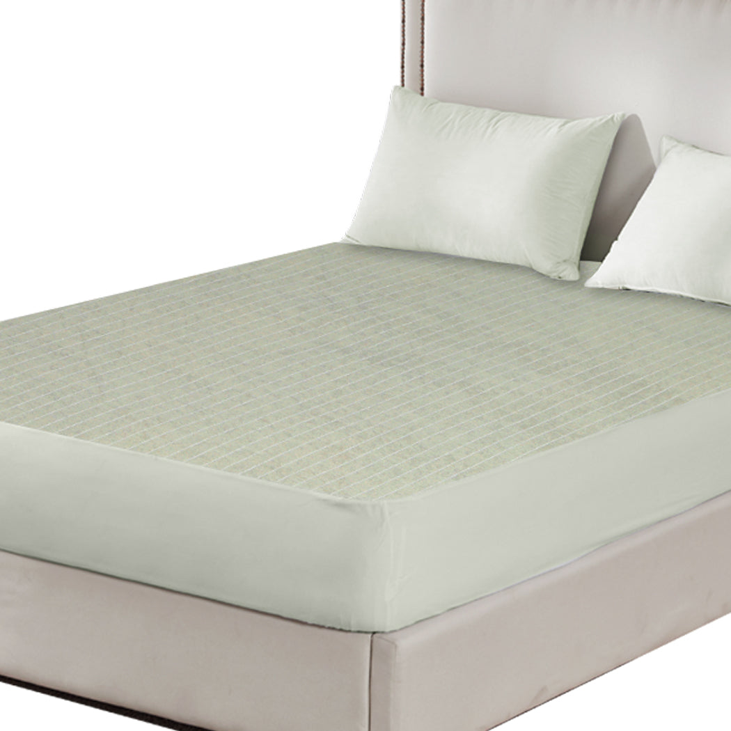 Dreamz Double Mattress Protector Pillowcases Double Grey-1954802846285303811