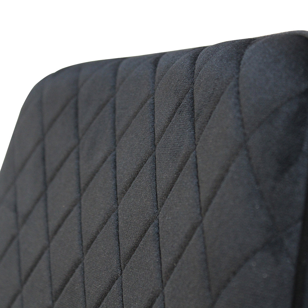 Dining Chairs x 8 Padded Seat Soft Velvet-1973193569133006851