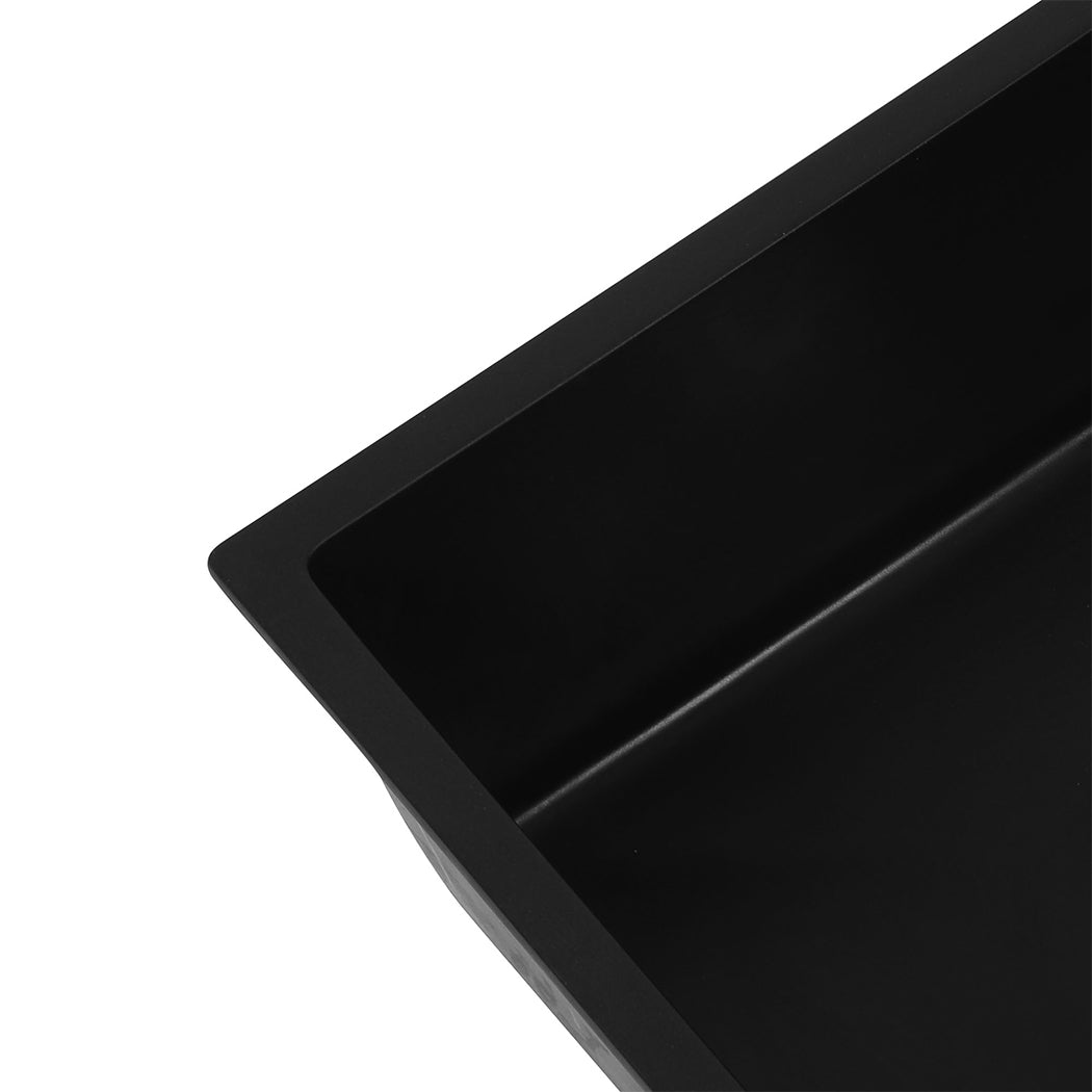 Granite Kitchen Sink Laundry Stone Sinks Black-1919892907637215235