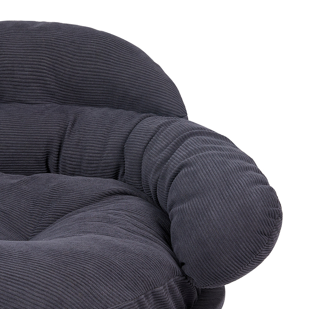 Pawz Elevated Pet Dog Cat Sofa Bed Couch L Size Grey-1954802452956057603