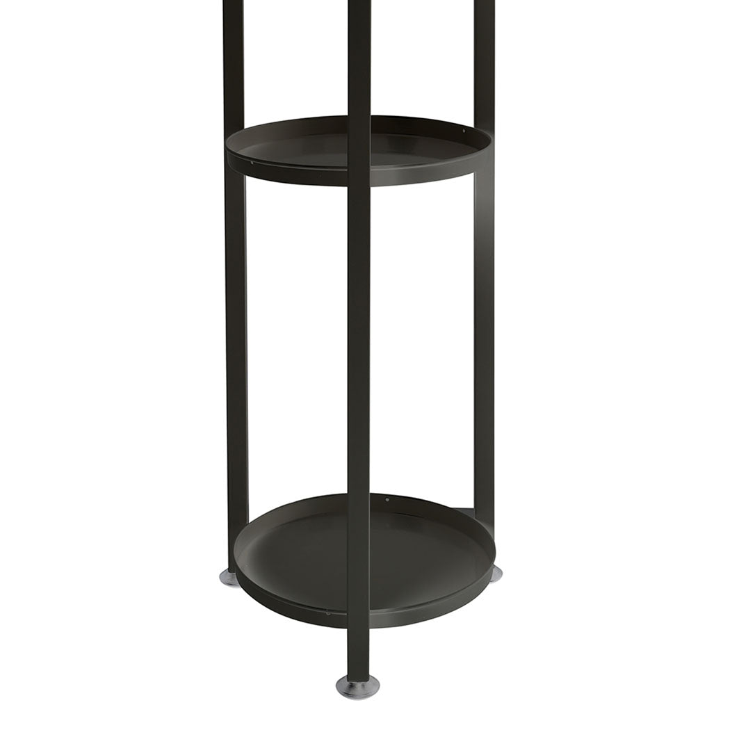 Levede Plant Stand Outdoor Indoor Flower Black Large-1954802662809669635