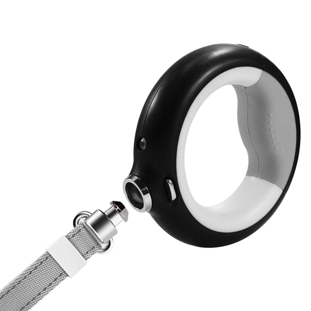 PaWz LED Dog Leash Lead Walking Rope Black-1954802564478406659