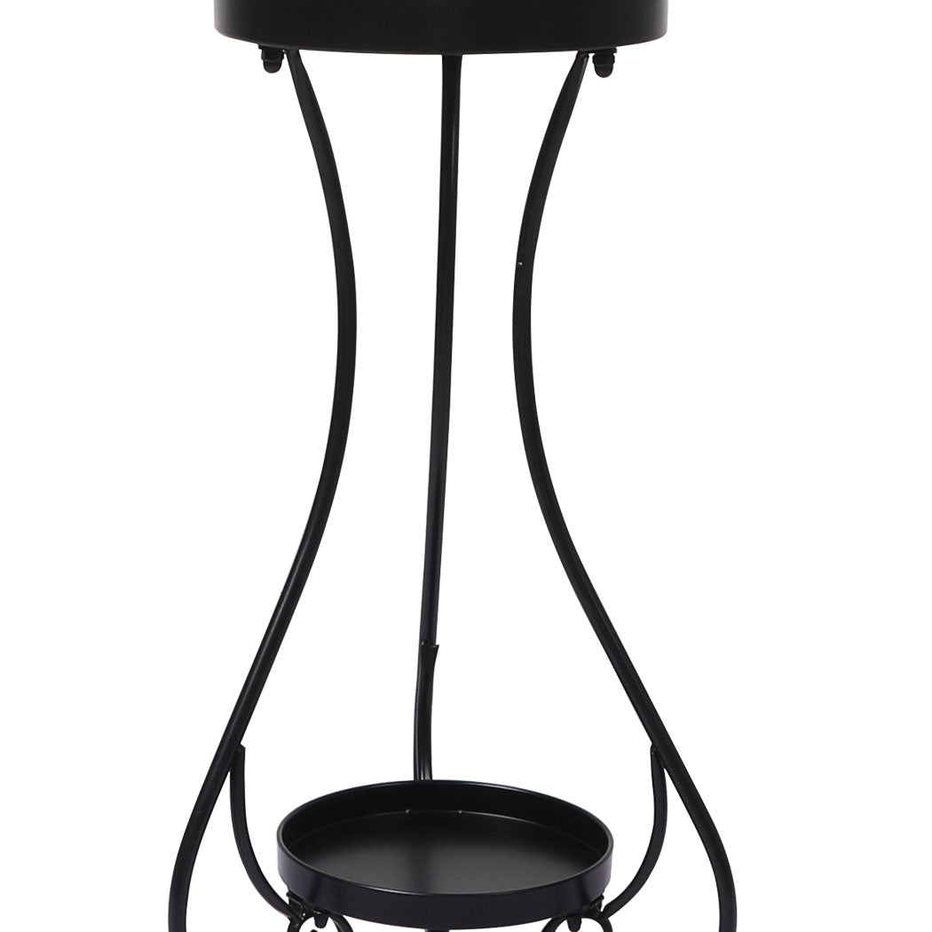 Levede Plant Stand 2 Tiers Outdoor Indoor Large-1910112298408742915