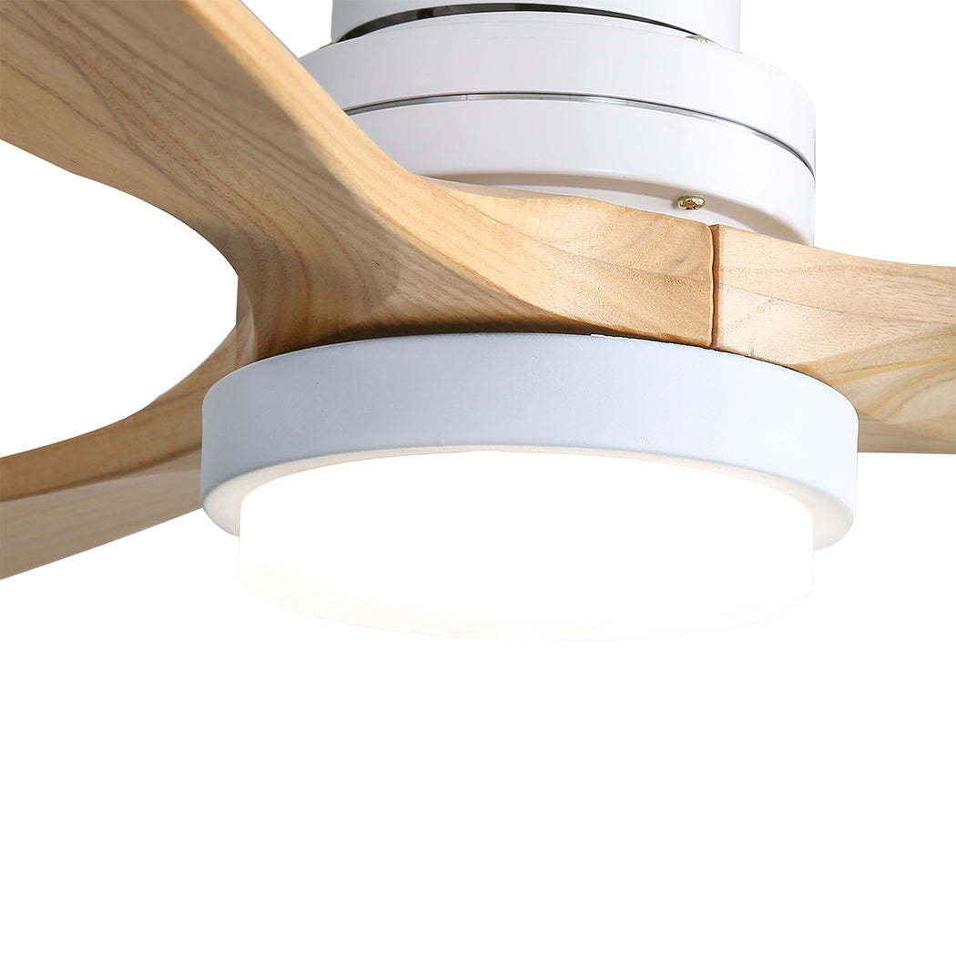 Spector Ceiling Fan 52'' DC Motor Wood Natural-1954802706614980611