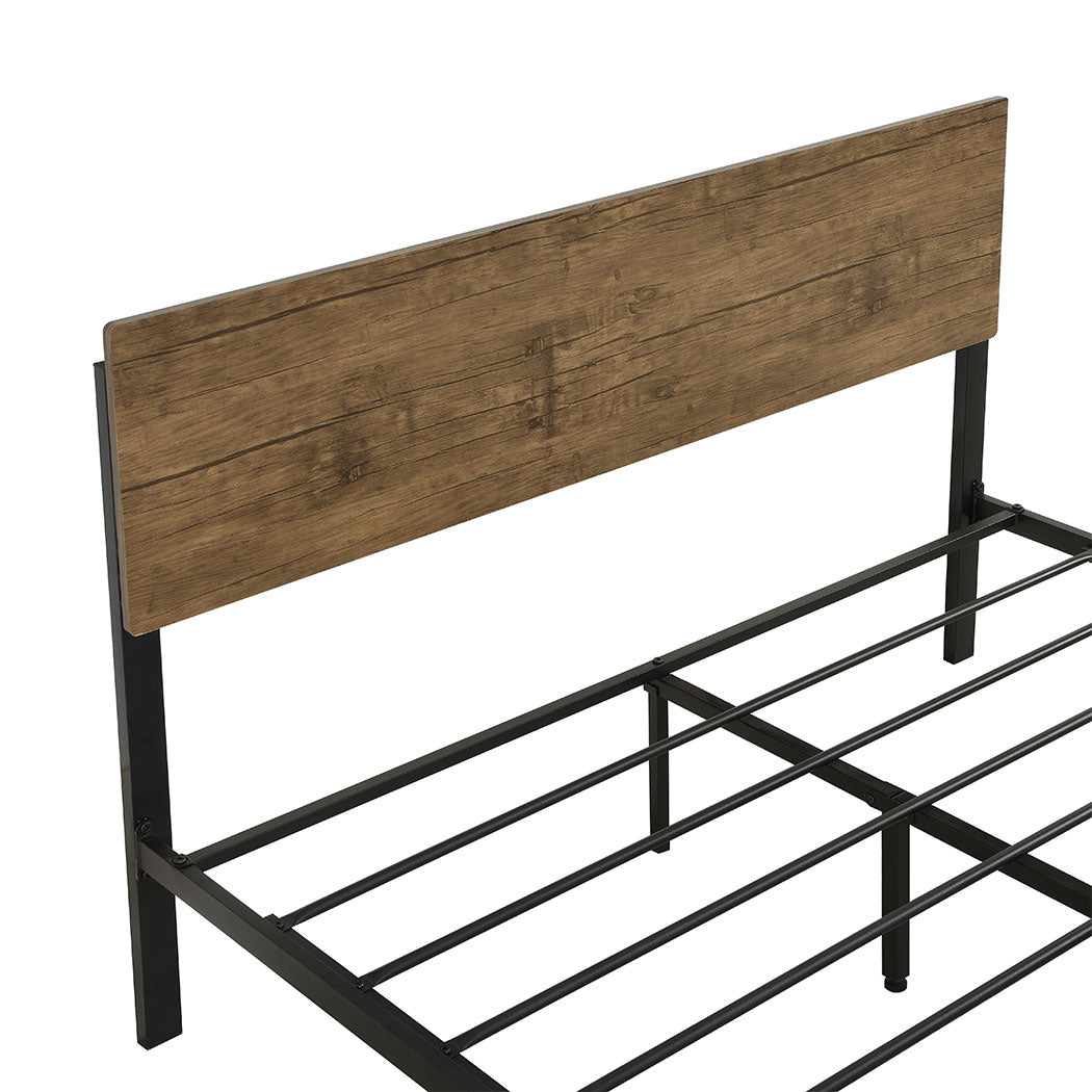 Levede Metal Bed Frame King Size Mattress-1919892911286259715