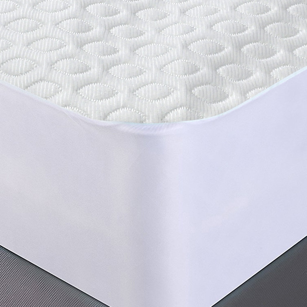 DreamZ Mattress Protector Topper Polyester Single-1954802696645120003