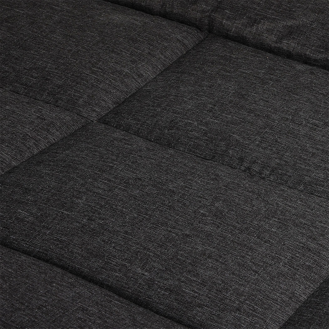 Levede Folding Camping Bed Camp Cots Black-1954802423742730243