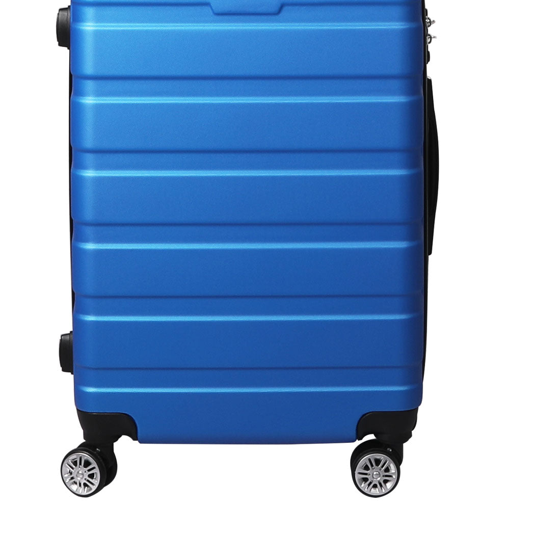 Slimbridge 24"Luggage Case Suitcase Blue 24 inch-1954802813880111107