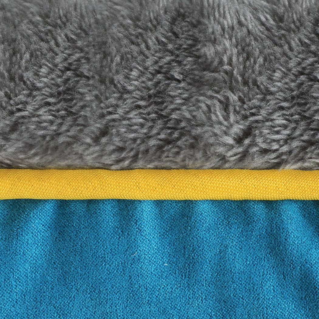 PaWz Electric Pet Heater Bed Heated XL Blue X-Large-1954802544131837955