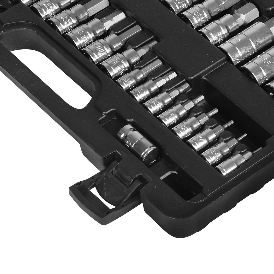 Traderight Hex Bit Socket Set SAE Metric-1919892895540842499