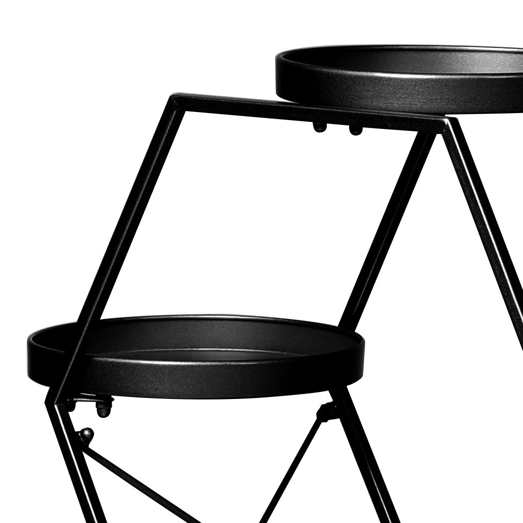 Levede Plant Stand Garden Outdoor Indoor Black-1910112304096219139