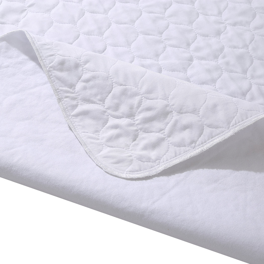 2x Bed Pad Waterproof Bed Protector King-1954802698331230211