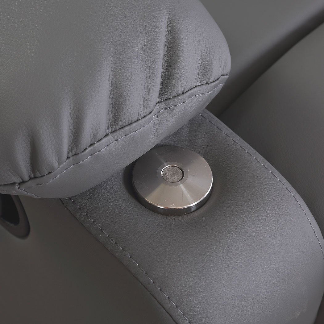 Levede Massage Chair Recliner Chairs Grey-1954802889536966659