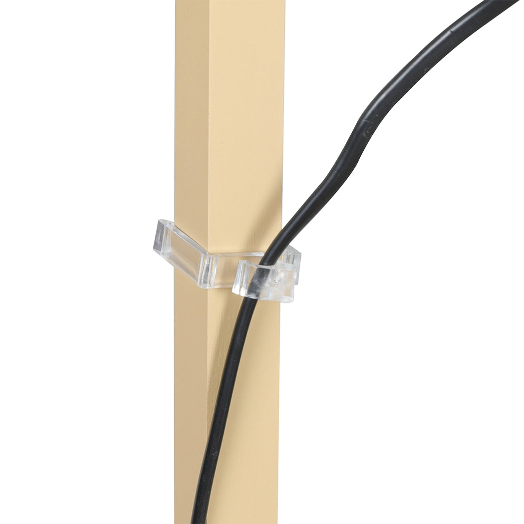 EMITTO Floor Lamp LED Storage Shelf Khaki-1954802834742579203