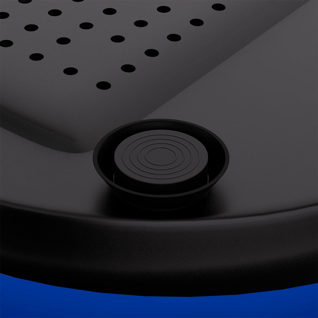 Centra Vibration Plate Train Exercise Machine Blue-1973193544604717059