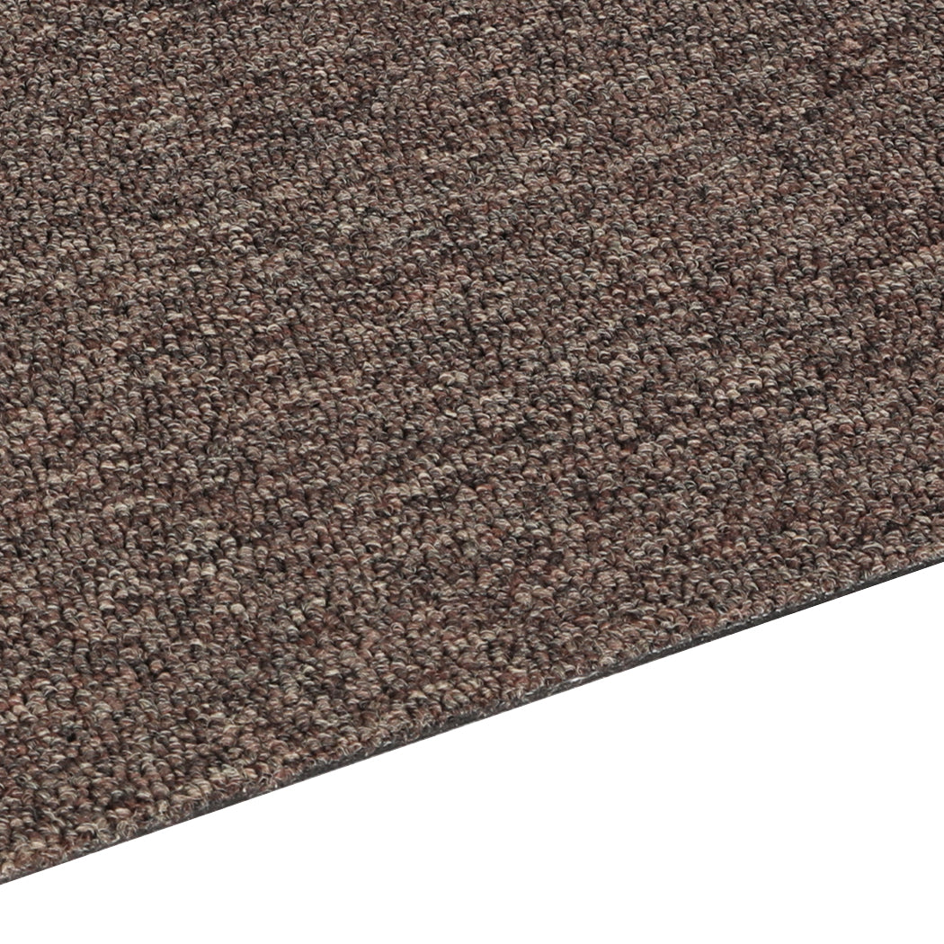 Marlow 20x Carpet Tiles 5m2 Box Heavy Chocolate-1919892882030989315