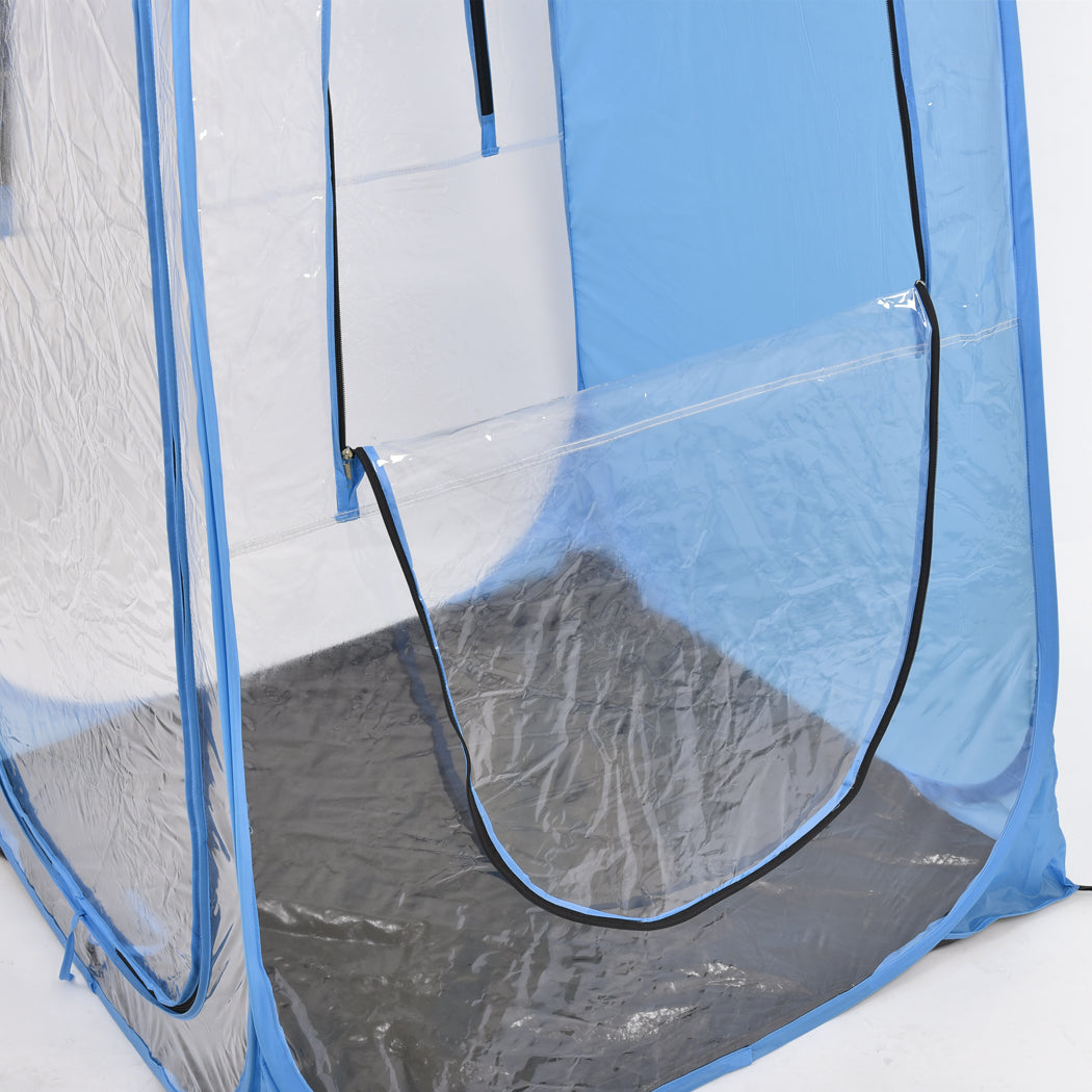 2x Mountview Pop Up Tent Camping Weather Blue-1910112601317183491