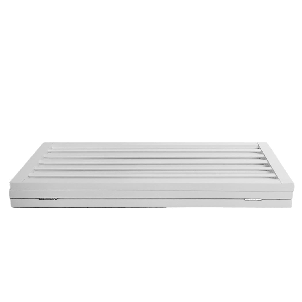 Wooden Pet Gate Dog Fence Retractable White 2000x 3MM-1910112968033570819