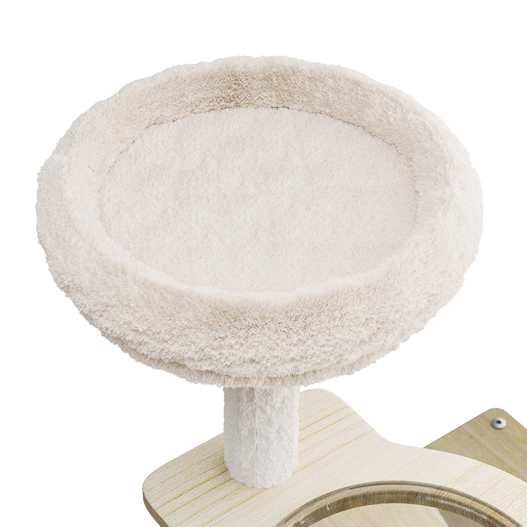 Pawz Cat Tree Tower Scratcher Wood Condo House 120cm-1954802480646852611