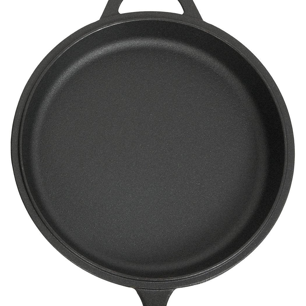 Toque Cast Iron Skillet Set 3-in-1 with Dutch Oven Lid-1973194189445402627