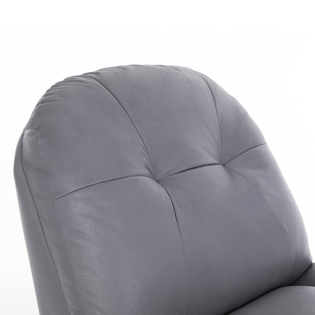 Levede Electric Chair Recliner Swivel Grey-1954802891491512323