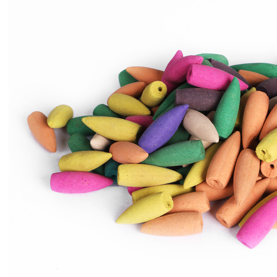 188x Incense Cones Colorful for Backflow-1910113078519926787