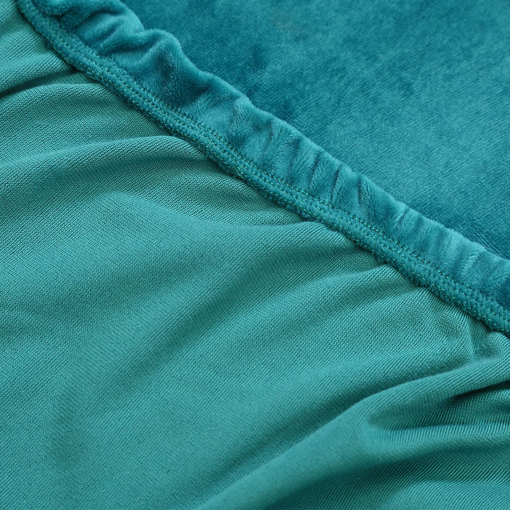 Marlow Sofa Covers 2 Seater High Stretch Green Agate Green-1954802341471457283