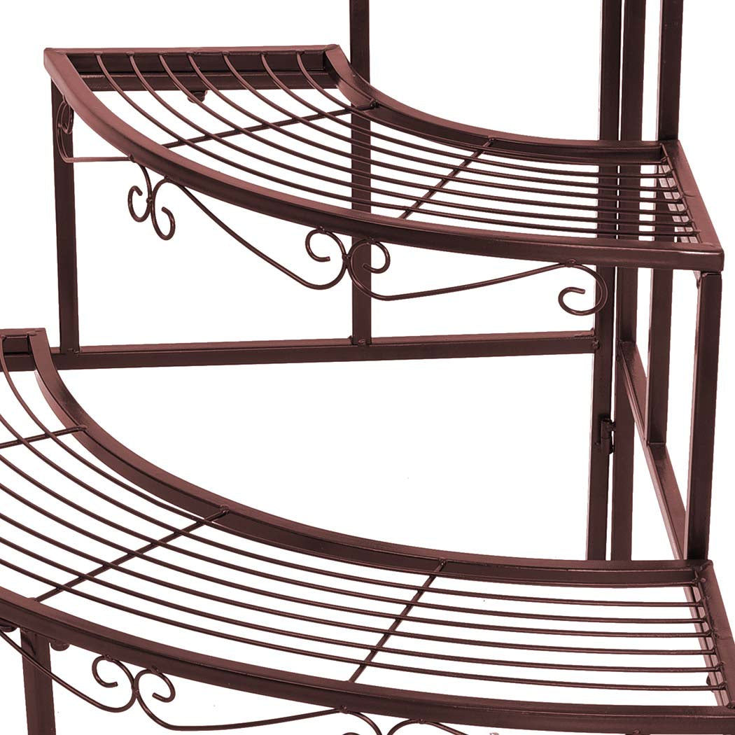 Levede Plant Stand Outdoor Indoor Metal-1910112810445180931