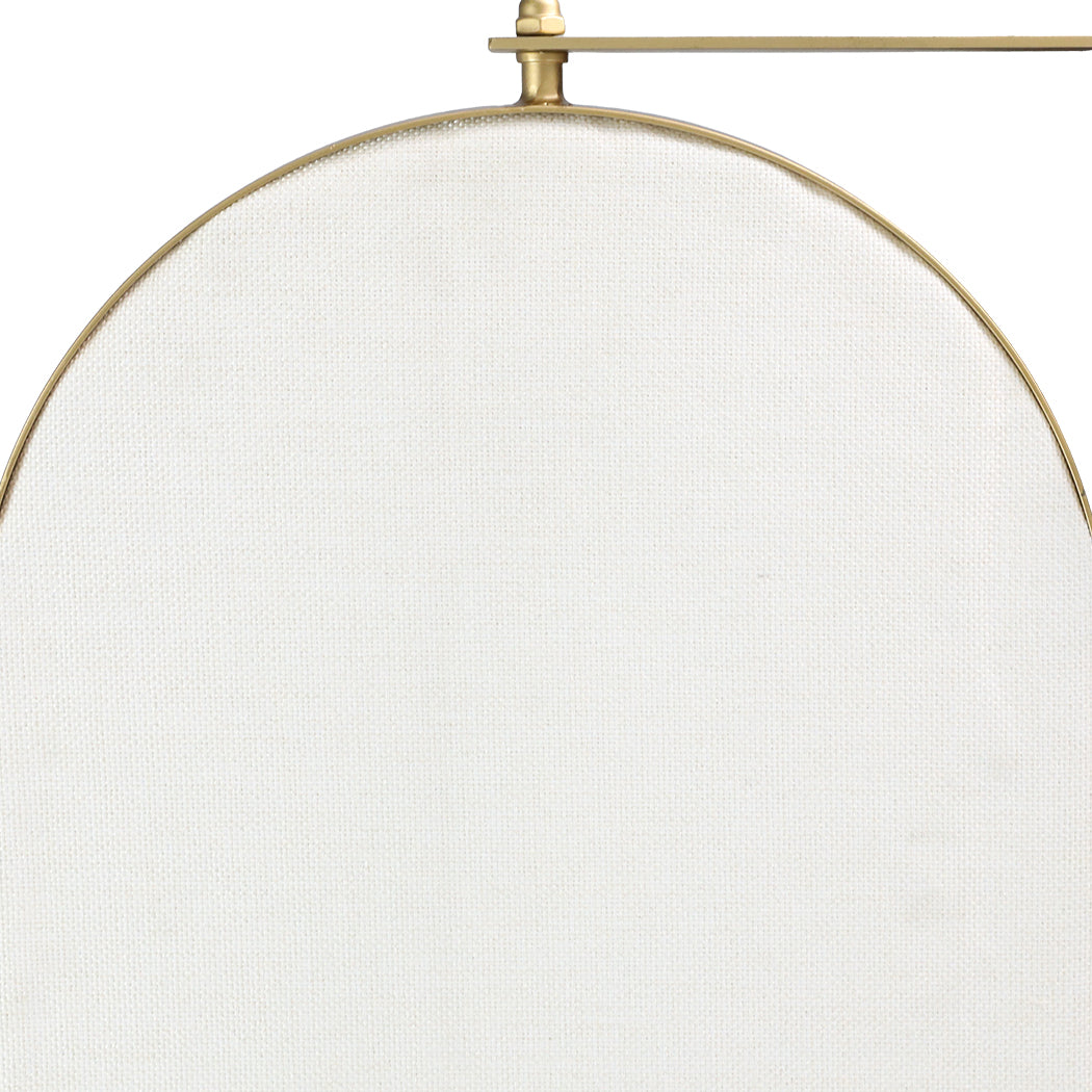 Yezi 360? Swivel Wall Mirrors 140cm x35cm Oval Shape Gold Frame-1954803009015910403