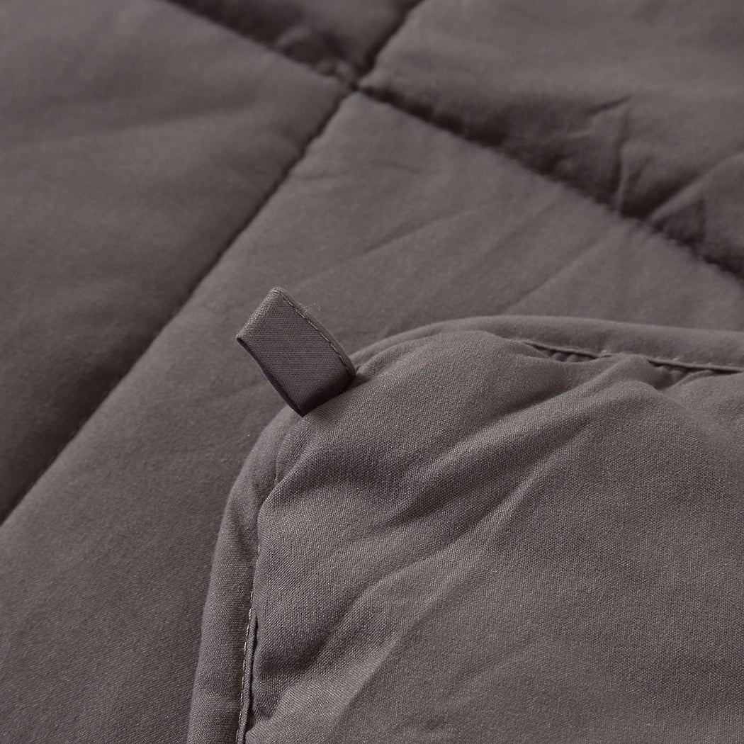 DreamZ Weighted Blanket Heavy Gravity Grey 9KGS-1910113222636212227