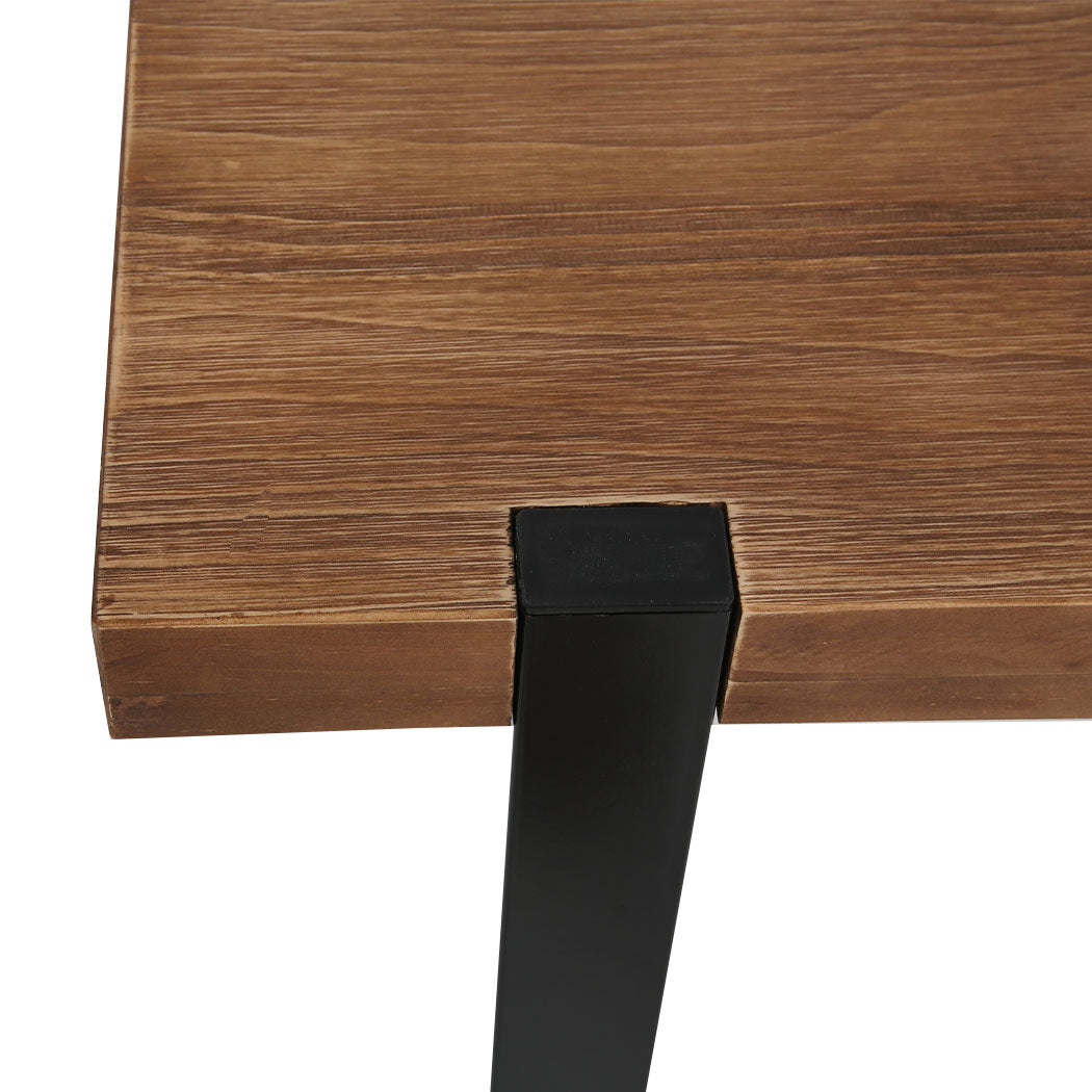Levede Dining Table Industrial Wooden-1954802981195091971