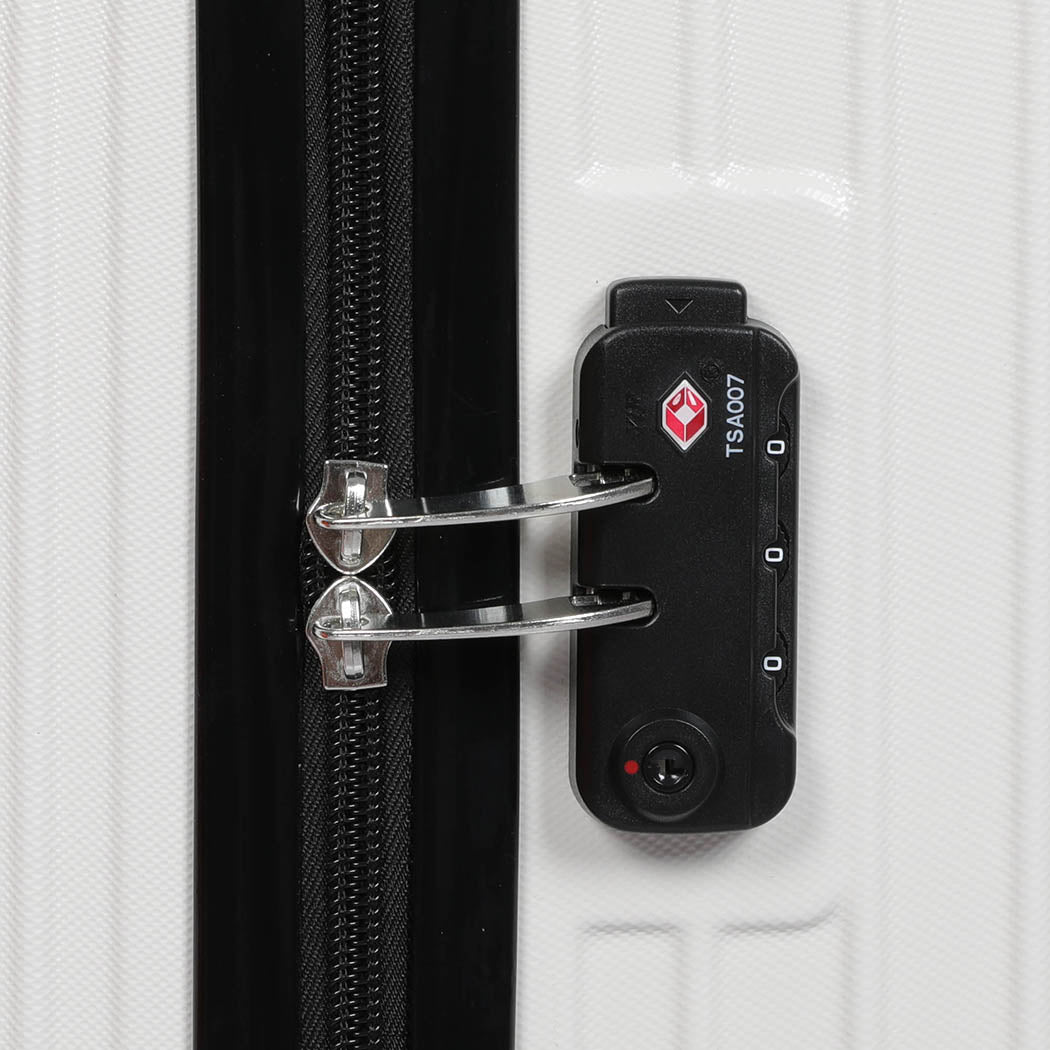 Slimbridge 28" Trunk Luggage Travel White 28 inch-1910112843244638211