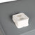 PaWz Fully Enclosed Cat Litter Box Mat Grey-1954802566021910531