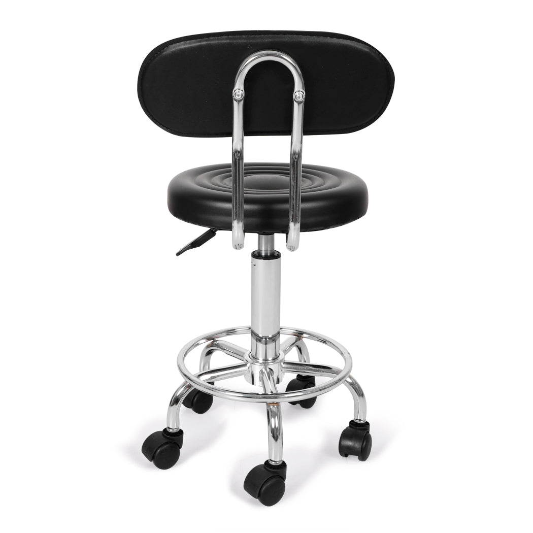 Levede Salon Stool Swivel Bar Stools-1954802952145342467