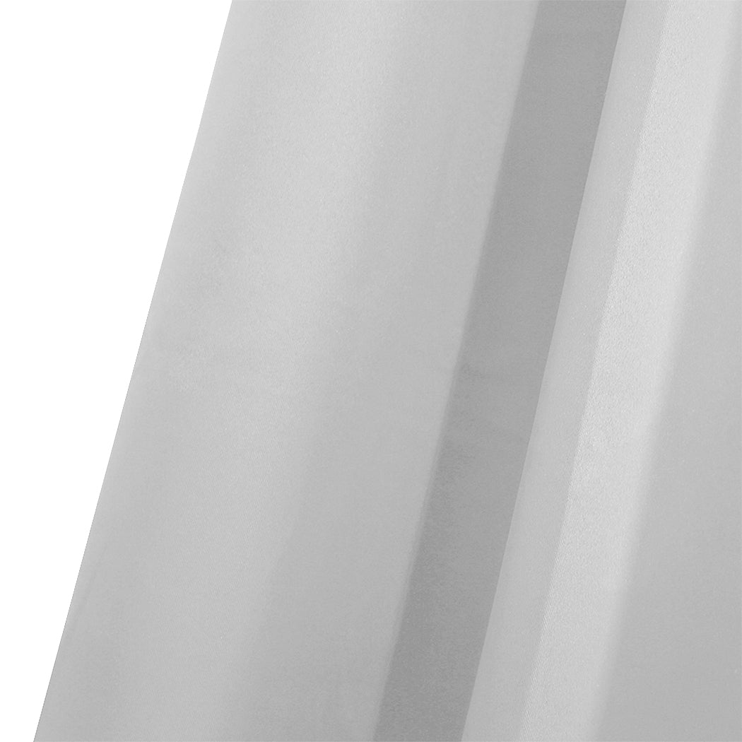 2x Blockout Curtains Panels 3 Layers Grey-1910113271067840515