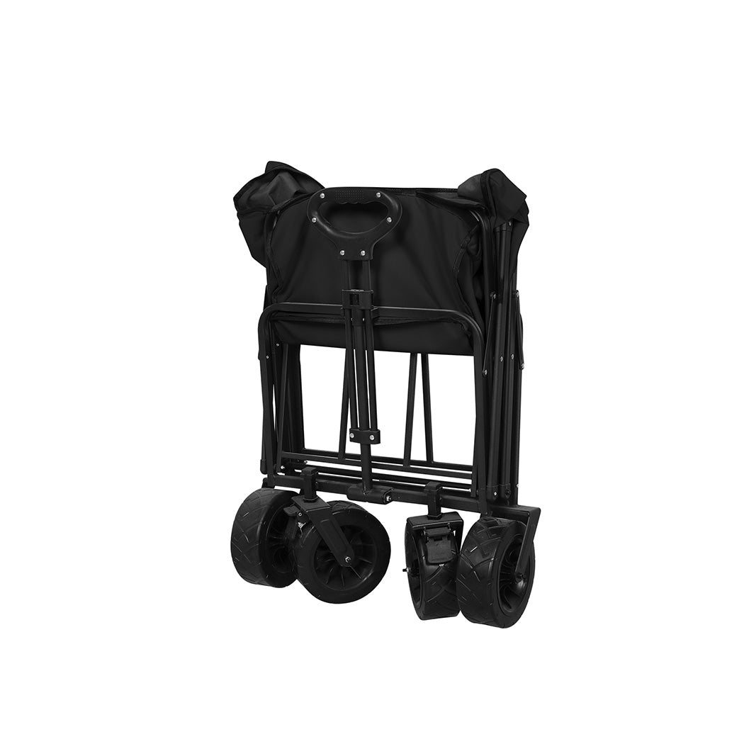 Lambu Garden Camping Trolley Outdoor Black-1954802672838250499