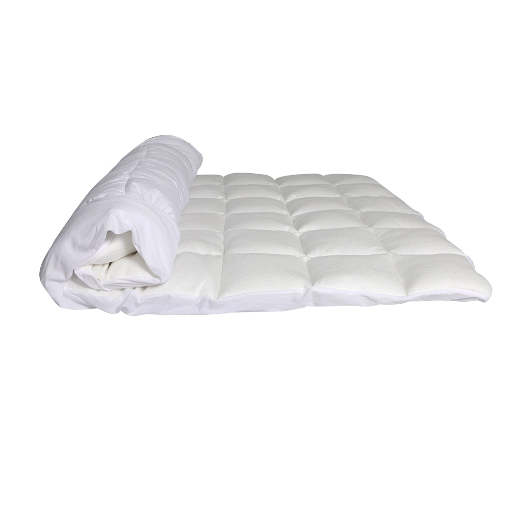Dreamz Mattress Protector Luxury Topper King Single-1910112897414074371