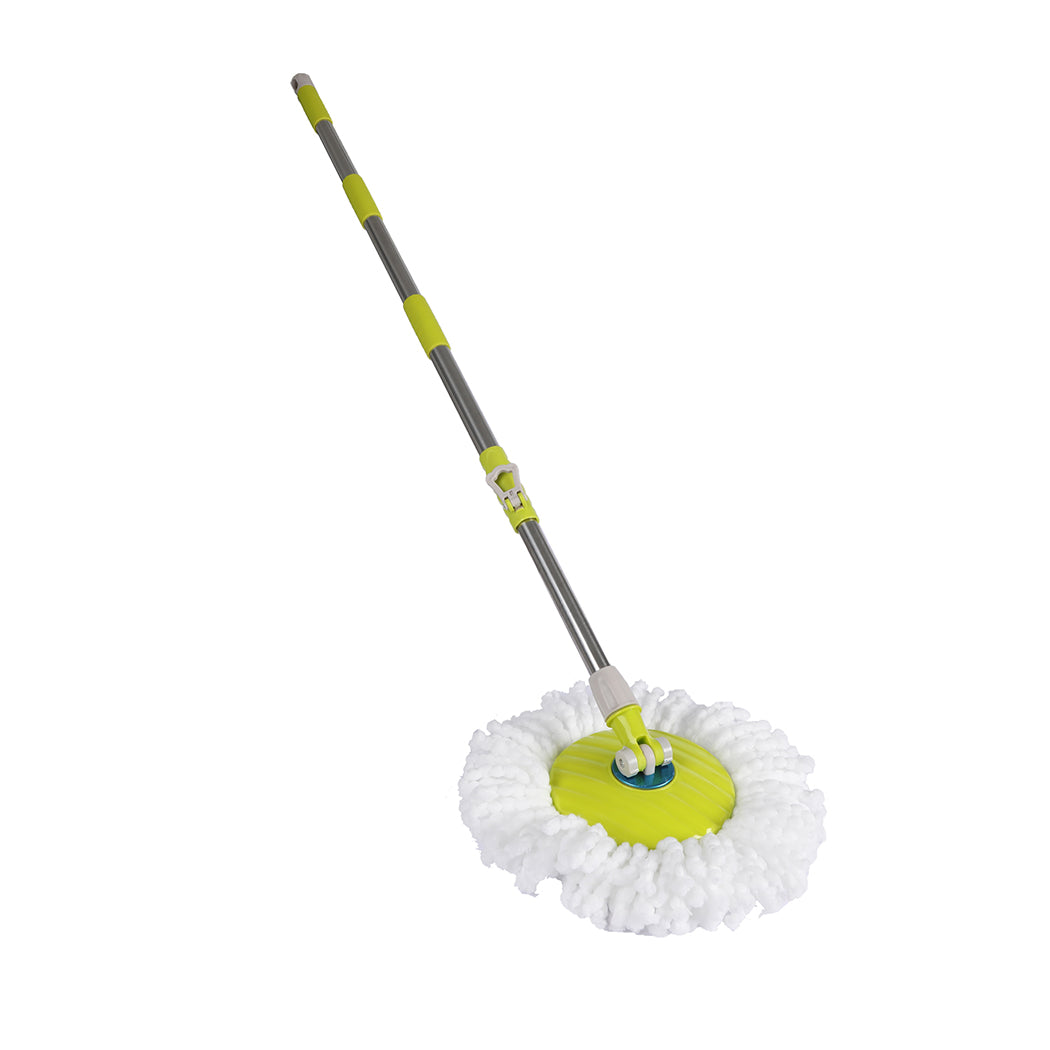 Cleanflo Spin Mop Bucket Set 360? Spinning Green-1954802719755735043