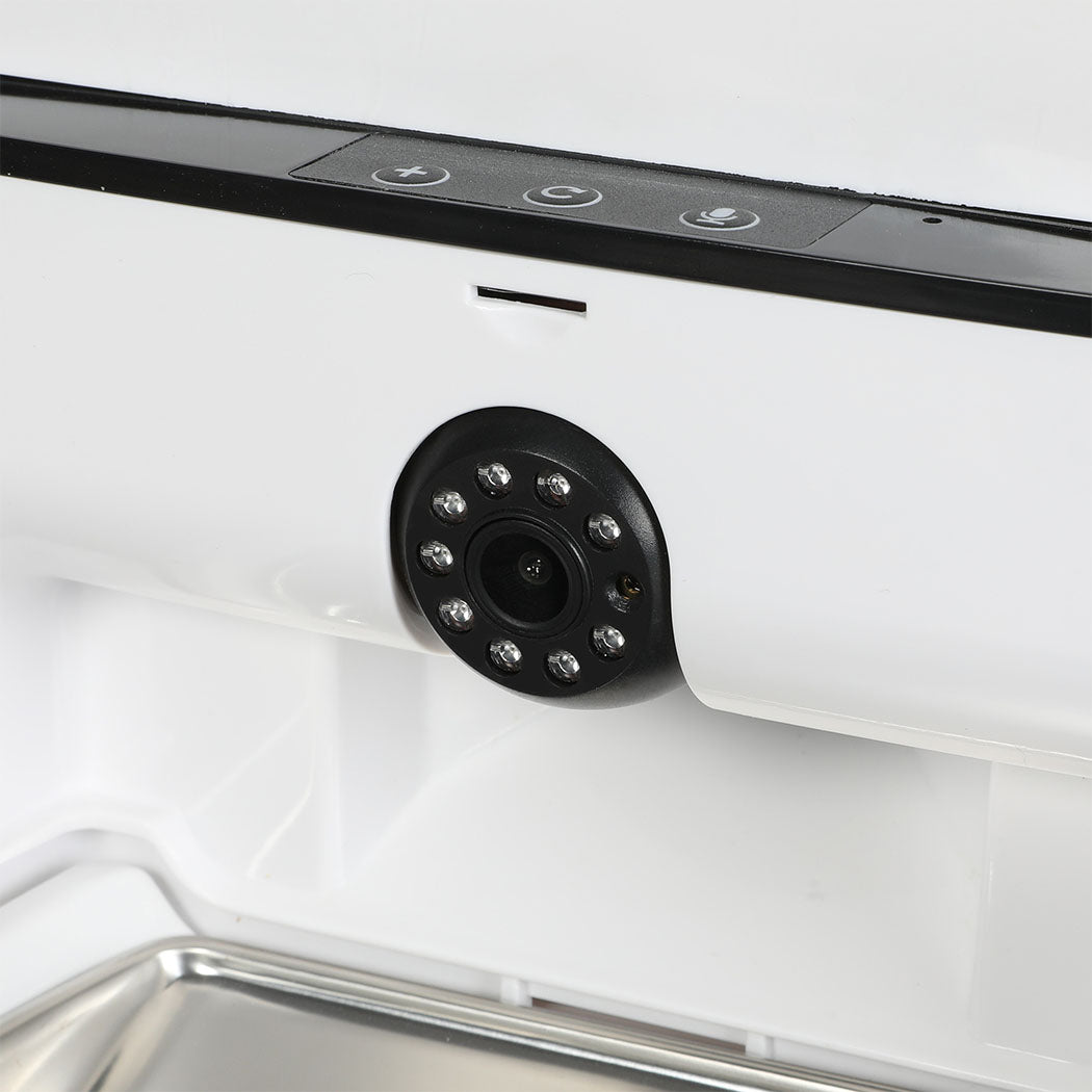 Pawz 2-in-1 Automatic Pet Feeder Wifi Camera Laser Toy-1954802481426993155