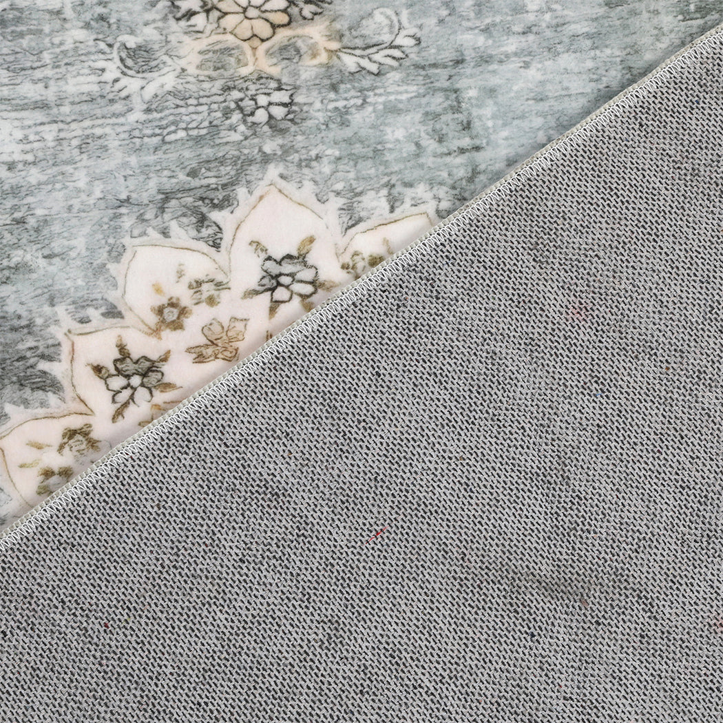 Marlow Floor Rug Short Pile Washable Vintage Carpet Soft Plush Non Slip 80x120-1954802391035547651