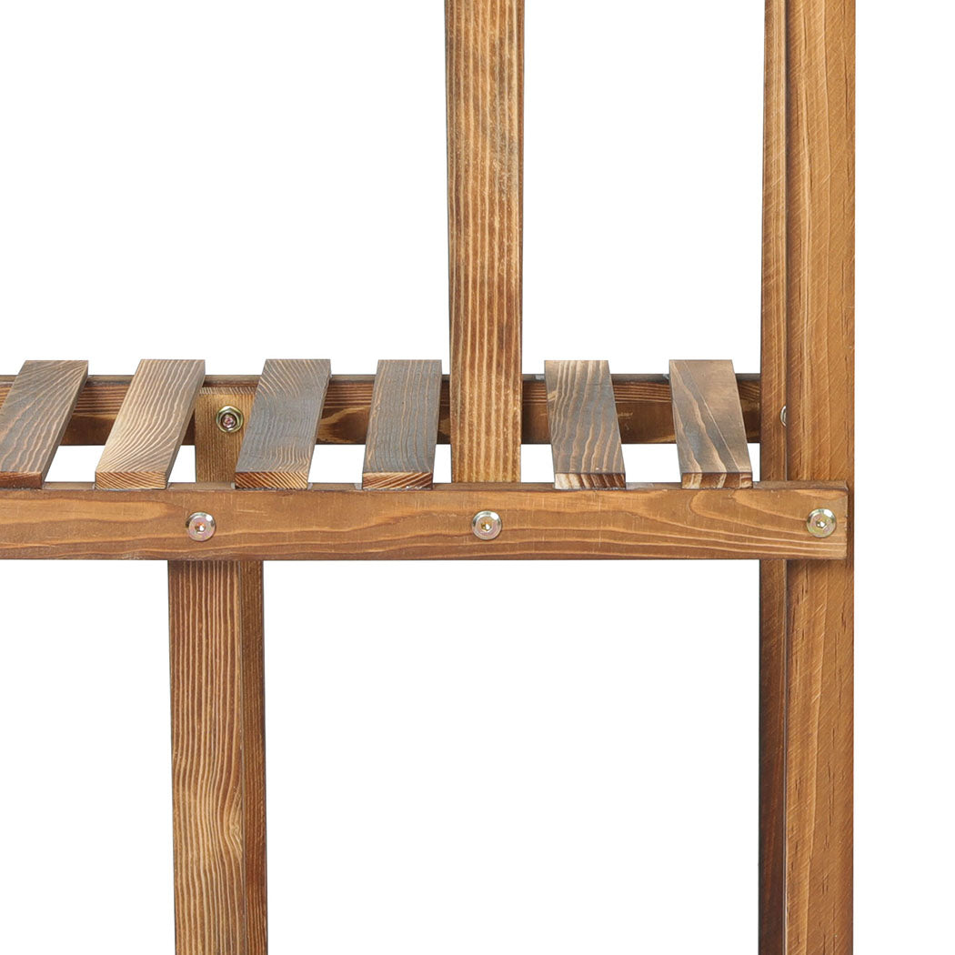 Levede 3-Tier Plant Stand Wood Wooden-1954802671563182083