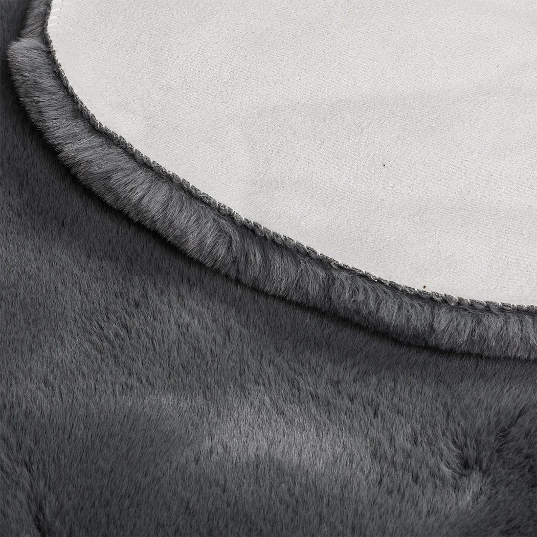 Marlow Floor Rug Area Rugs Cloud Fluffy 60X160cm Grey-1954802714097618947