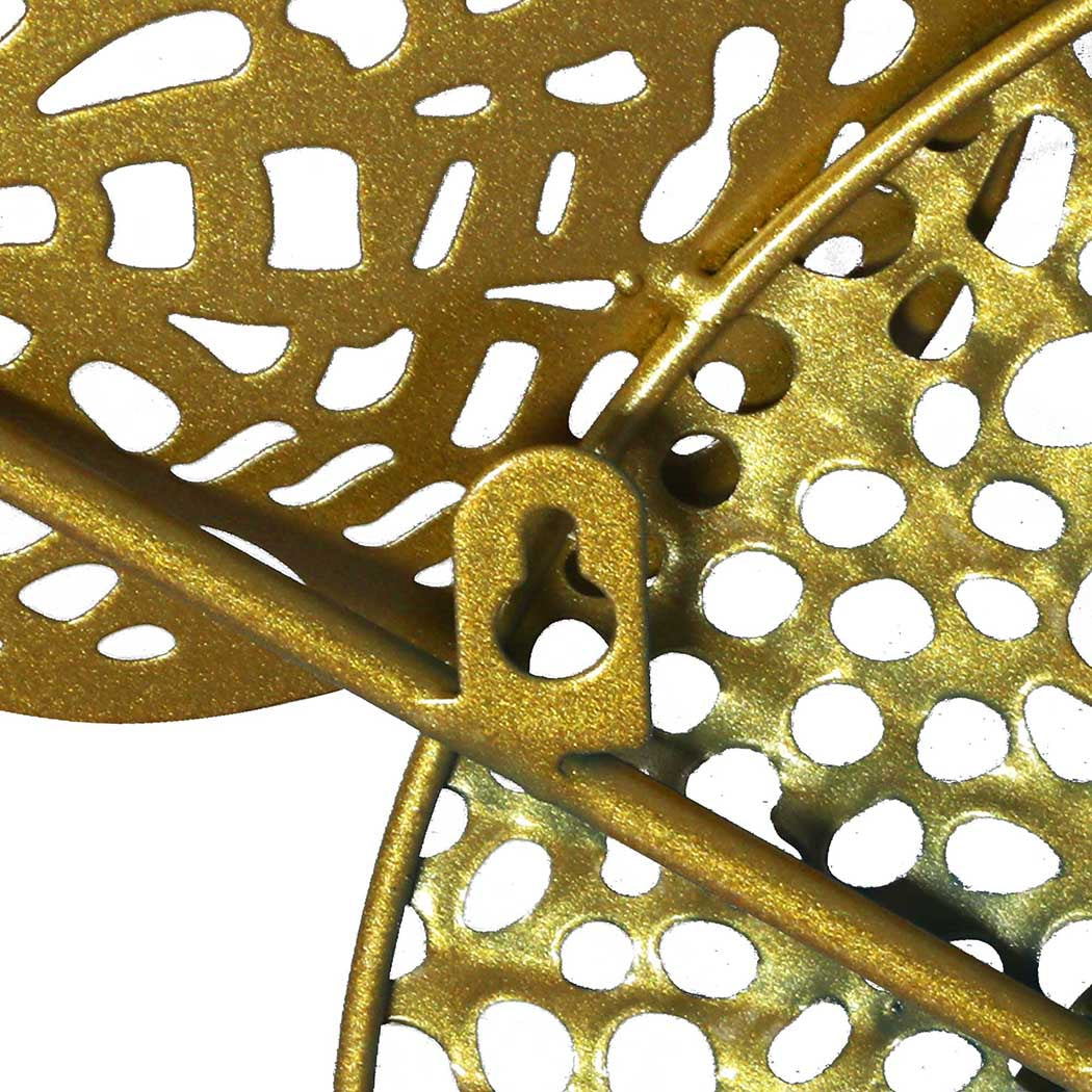 Levede Large Metal Wall Art Leaf Hanging-1910113316878028803
