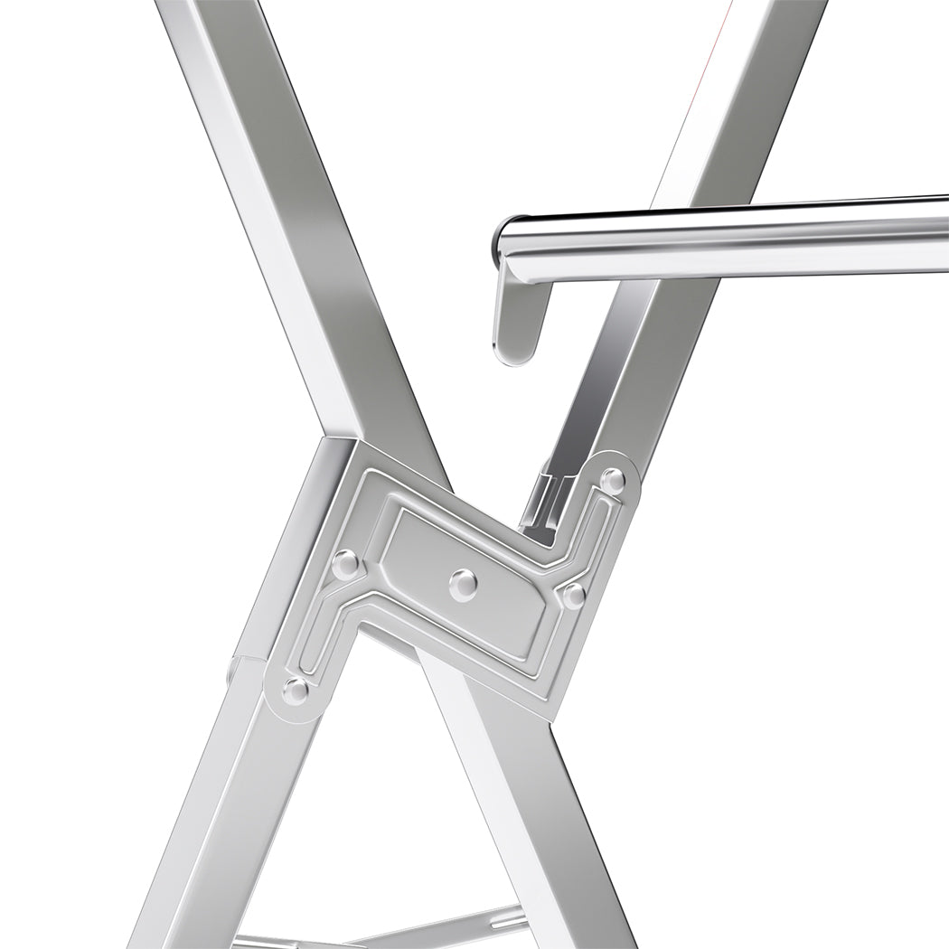 Levede Adjustable Clothes Drying Airer Foldable-1954802409775697923
