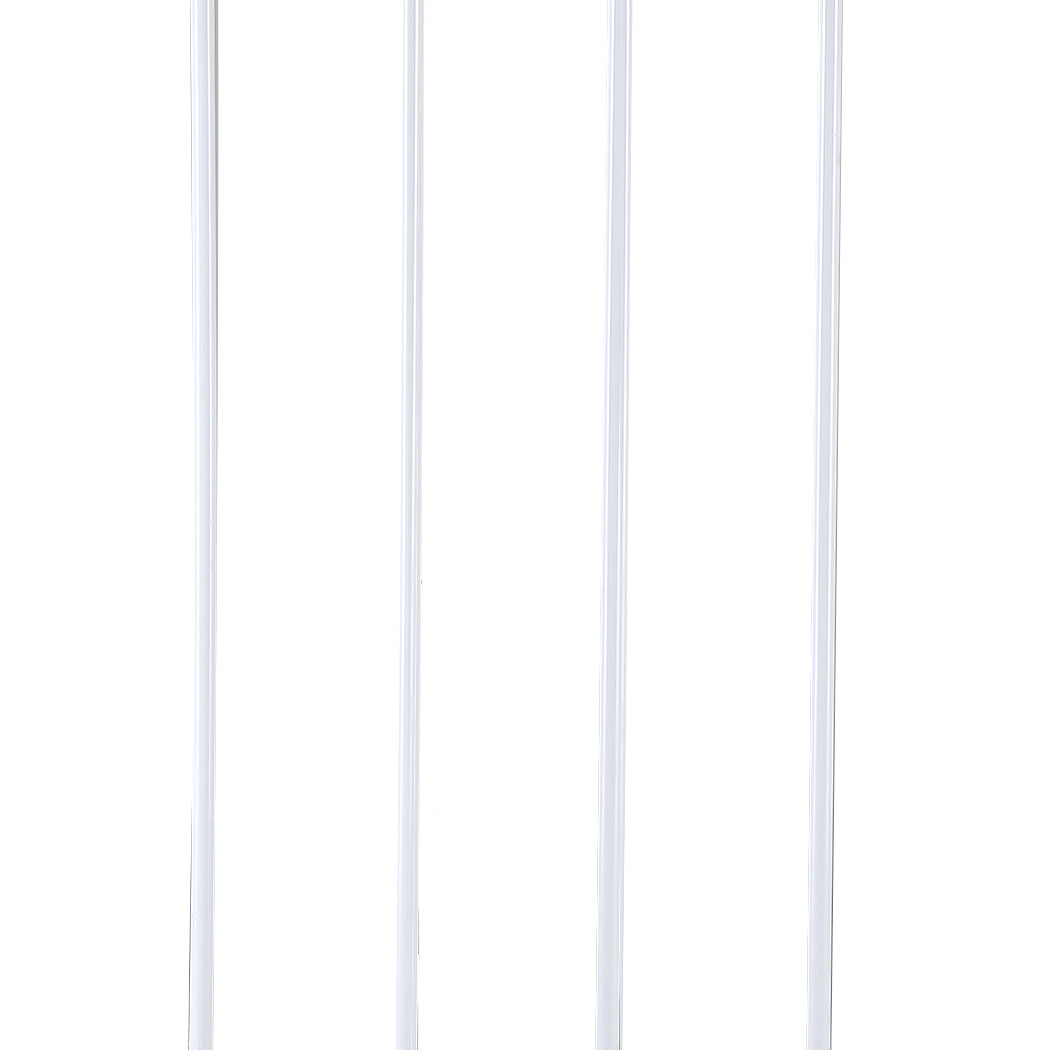 Levede Baby Safety Gate Adjustable Pet White 30cm Extension-1954802908432306179