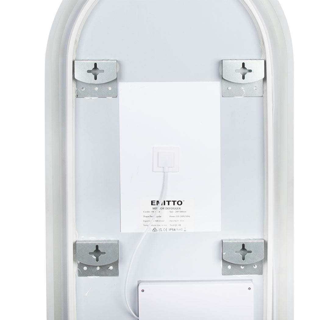 EMITTO LED Wall Mirror Arch Anti-fog 50*90cm 50x90-1910113317356179459